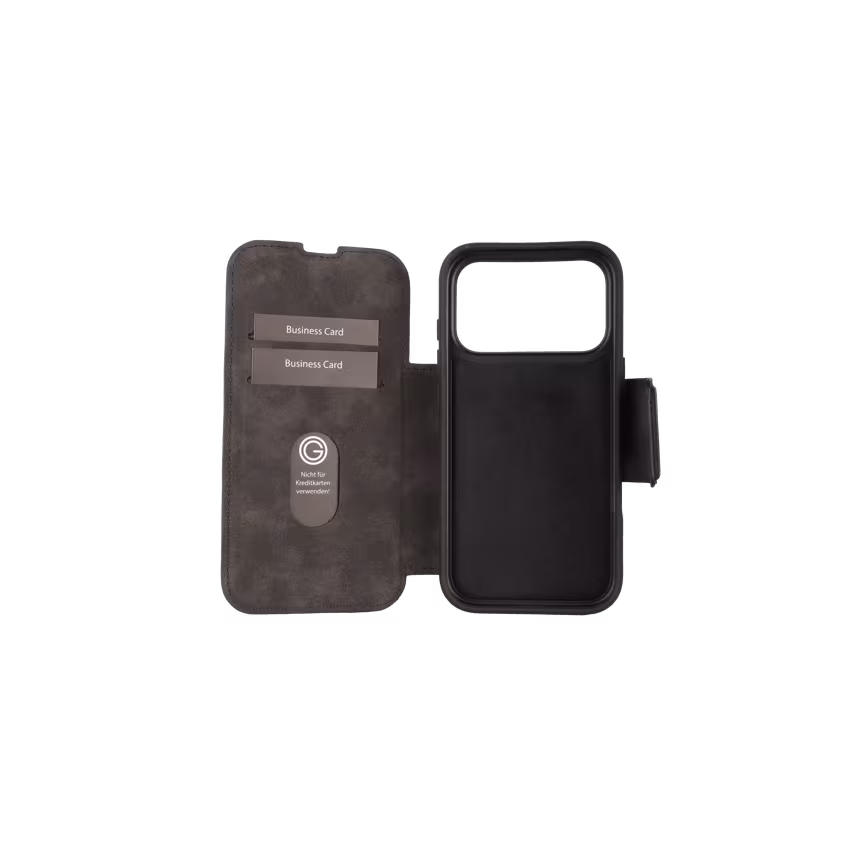 Galeli Book Case ANDY black - iPhone 17 Pro