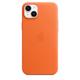 Apple iPhone 14 Plus Leder Case mit MagSafe orange