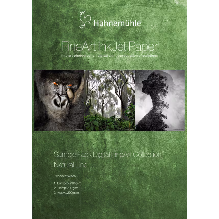 Hahnemühle Natural Line Sample Pack A3+ 6 Blatt 