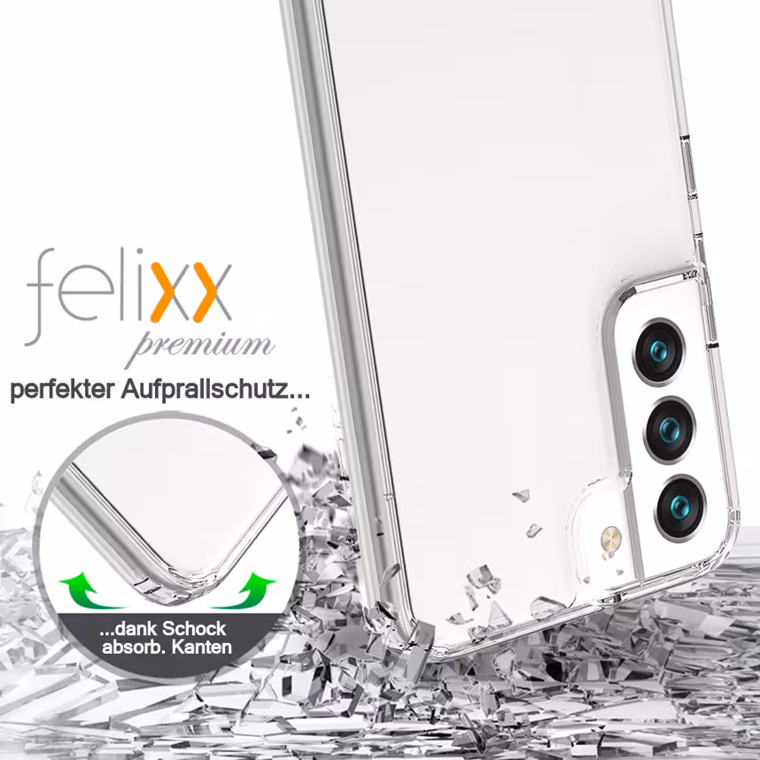 Felixx Back Hybrid Samsung Galaxy S21 FE transparent