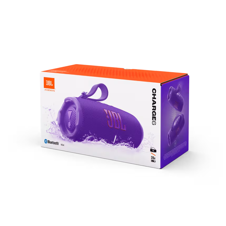 JBL Charge 6 Bluetooth-Lautsprecher lila

