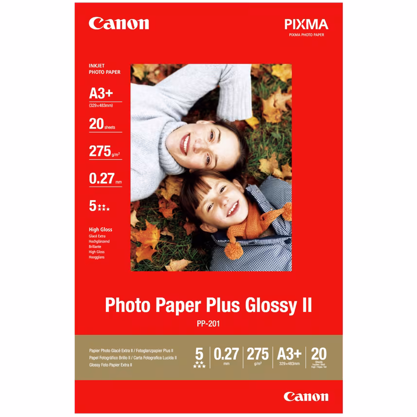 Canon PP-201 plus A3+ 20Bl. 260g Photo Glossy