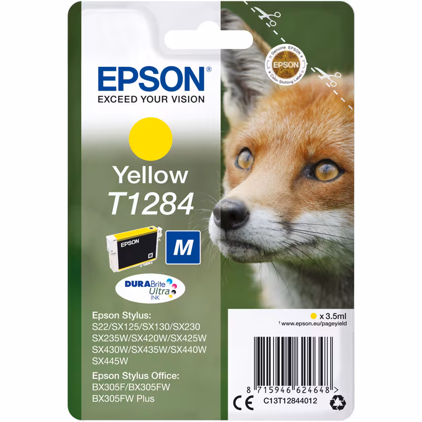 Epson T1284 Tinte Yellow 3,5ml