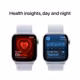 Apple Watch S10 GPS 42mm silver Alu Case + blue Loop