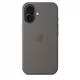  Apple iPhone 16 Silikon Case mit Magsafe stone gray 