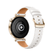 Huawei Watch GT4 41mm Leather Strap Gold/White