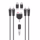 Hama 205175 Cinch Anschluss-Set 2,5m