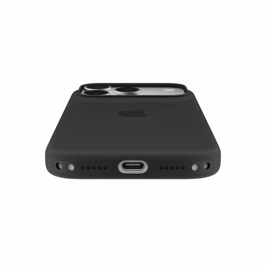 Apple iPhone 18 Pro Silikon Case mit MagSafe Burgundy