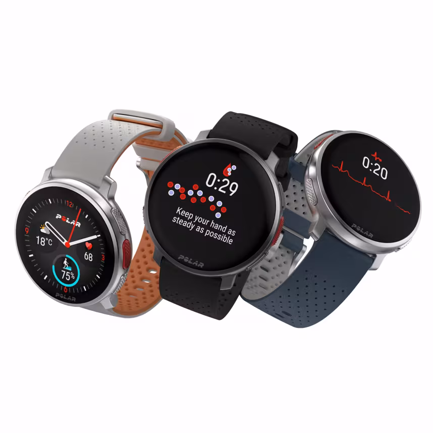 Polar Vantage V3 silver/orange S-L