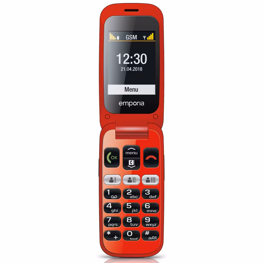 Emporia One V200 2G schwarz/rot