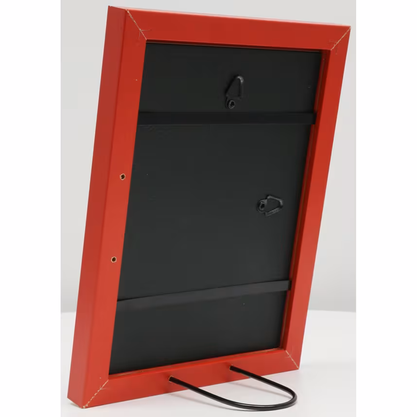 Bilderrahmen Deknudt 20x30cm Holz rot S45SK4