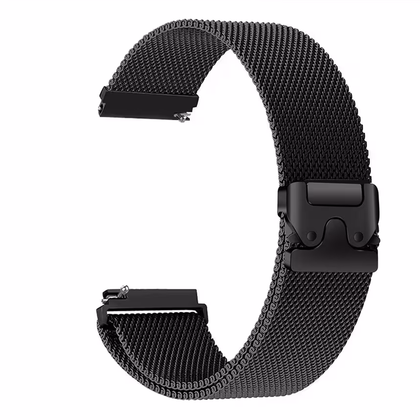 Felixx Smartwatcharmband Milanaise Safe Cl. Black-Universal 22mm
