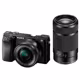 Sony Alpha 6100A + SELP 16-50 + SELP 55-210 schwarz