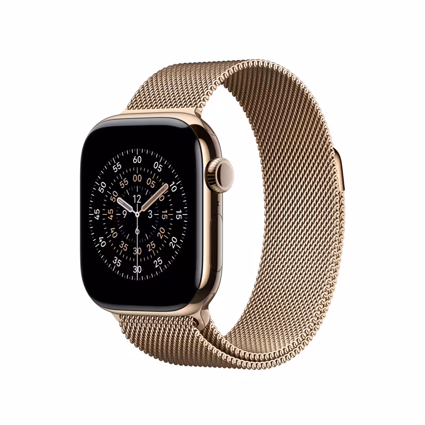 Apple Watch 42mm Gold Milanaise Loop
