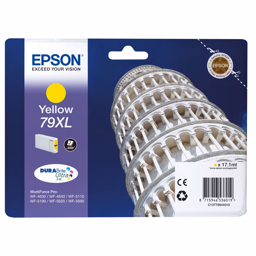 Epson 79XL T7904 Tinte Yellow 17,1ml