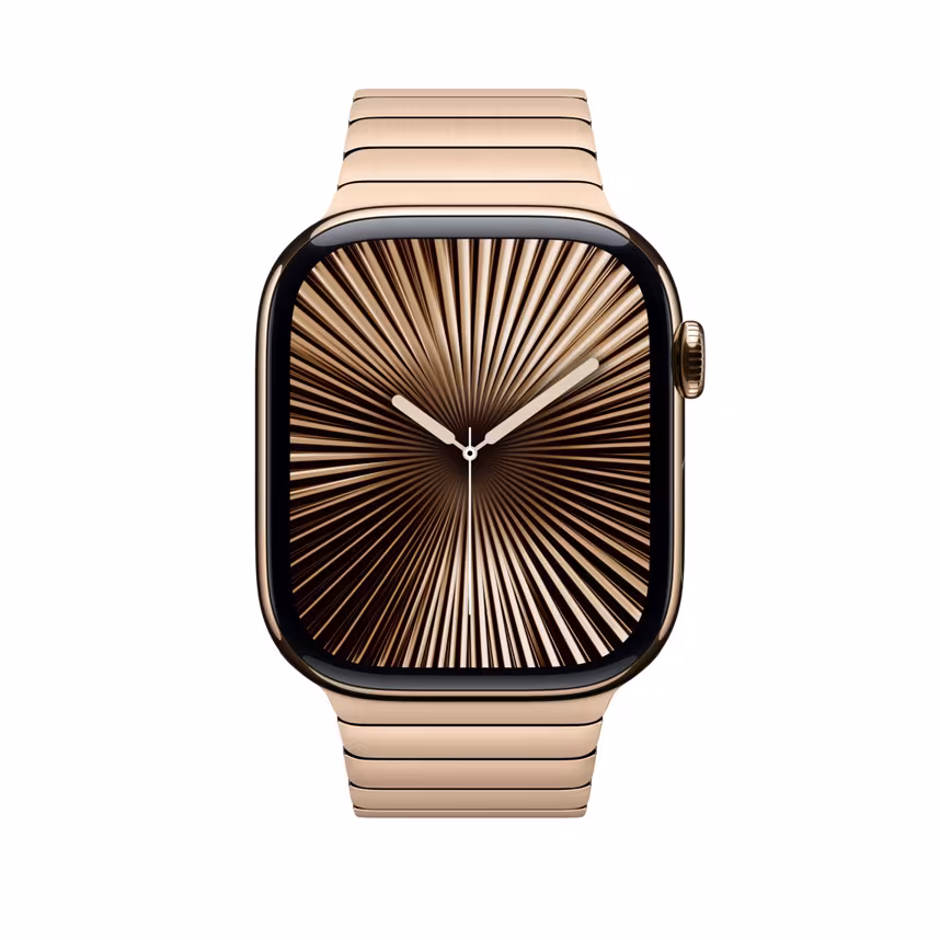 Apple Watch 46mm Gliederarmband gold 