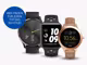 drei Smartwatches in verschiedenen Designs und dem Claim “Wir finden für jeden Typ das Richtige” in einem Störer