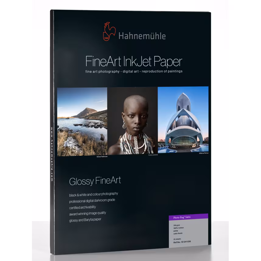 Hahnemühle Photo Rag Satin 310gsm A4 25 Blatt 