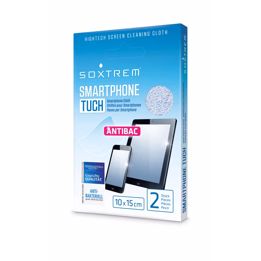 Merx Soxtrem Smartphone Reinigungstuch 2er Pack