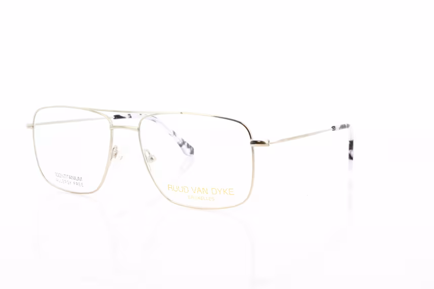 Ruud van Dyke RVD 1170T-2H Herrenbrille Titan Doppelsteg