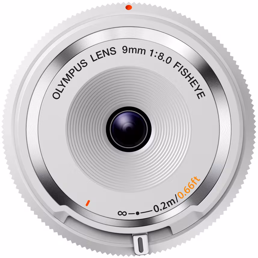 Olympus 9/8,0 Fisheye Weiß