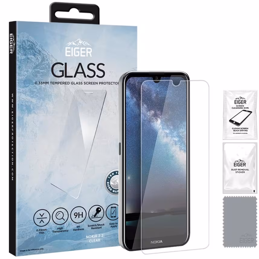 Eiger Glas Nokia 2.5D G10/G20 clear