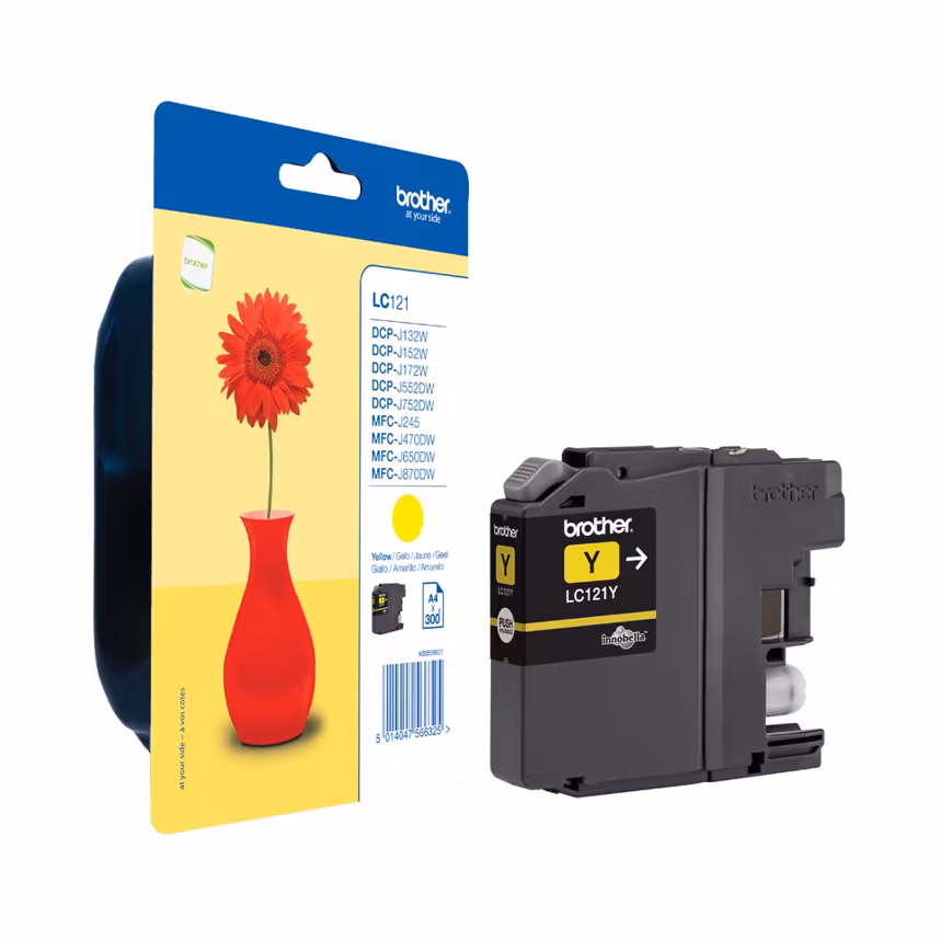 Brother LC-121Y Tinte yellow