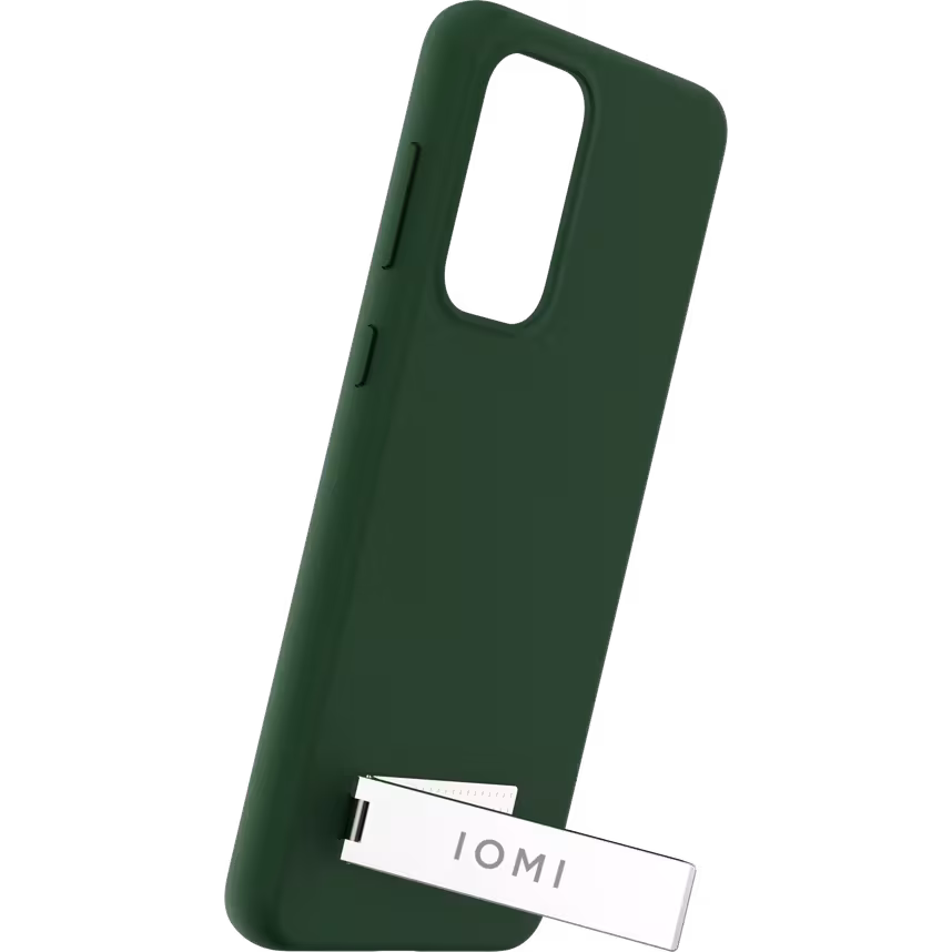 IOMI Backcover Silikon Kickstand Samsung A33 dark green