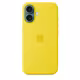  Apple iPhone 16 Silikon Case mit Magsafe star fruit 