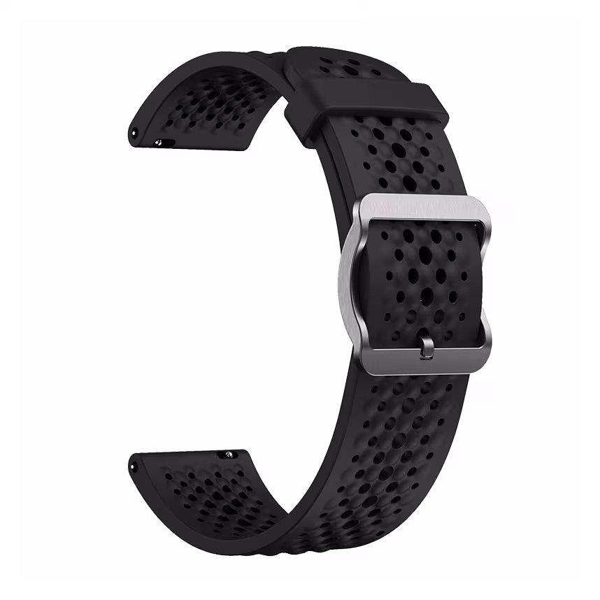 Felixx Smartwatcharmband Silikon Sport Black - Universal 20mm
