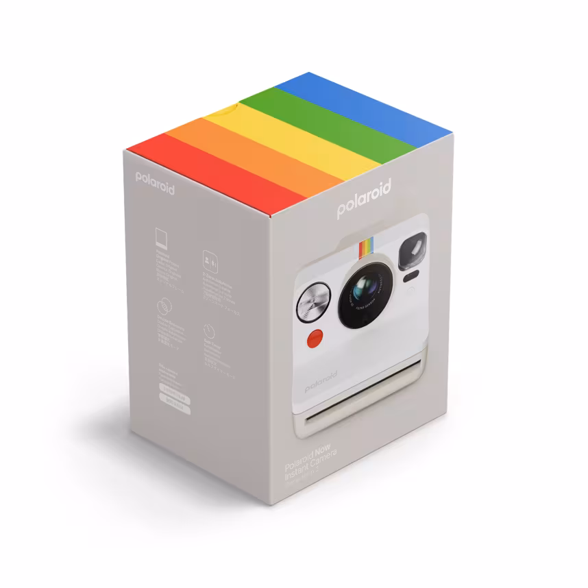 Polaroid Now Gen. 3 kieselstein weiß