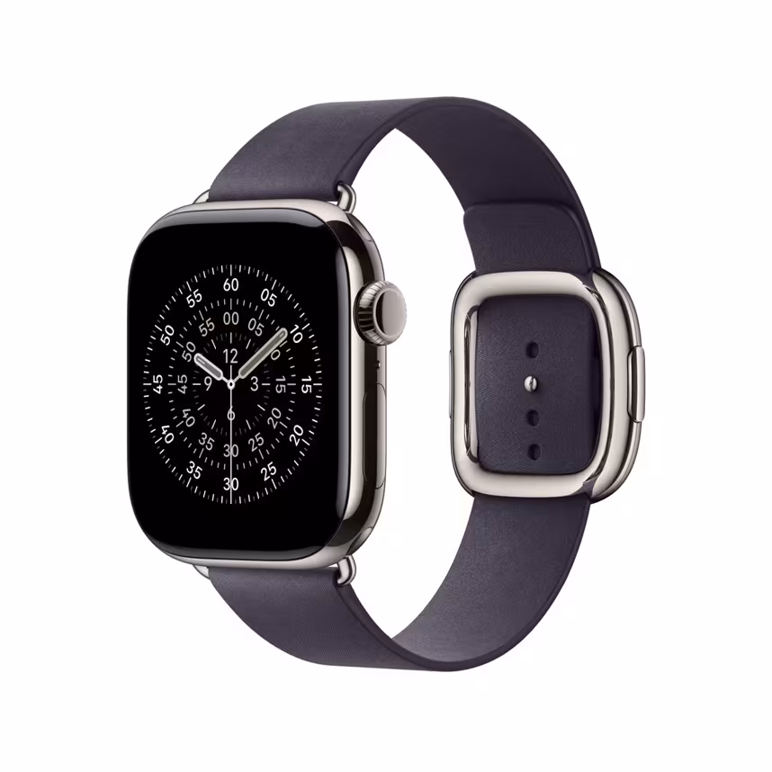 Apple Watch 42mm Midnight Purple Modern Buckle L
