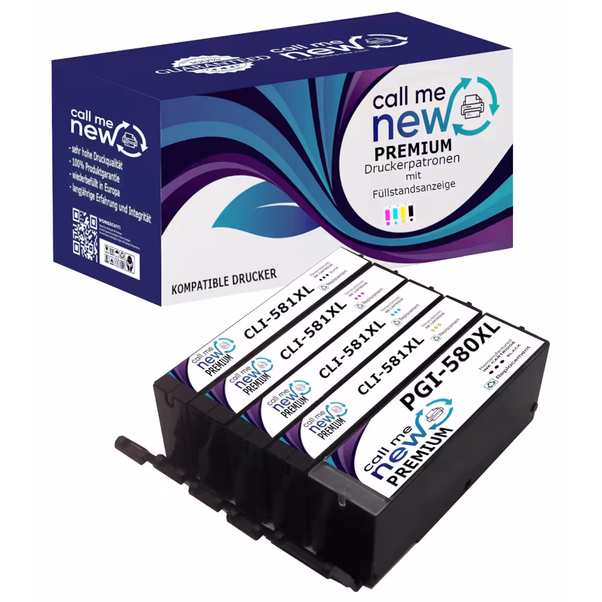 CMN Premium aufber.Tintenpatrone Canon PGI580/CLI581XL Multi