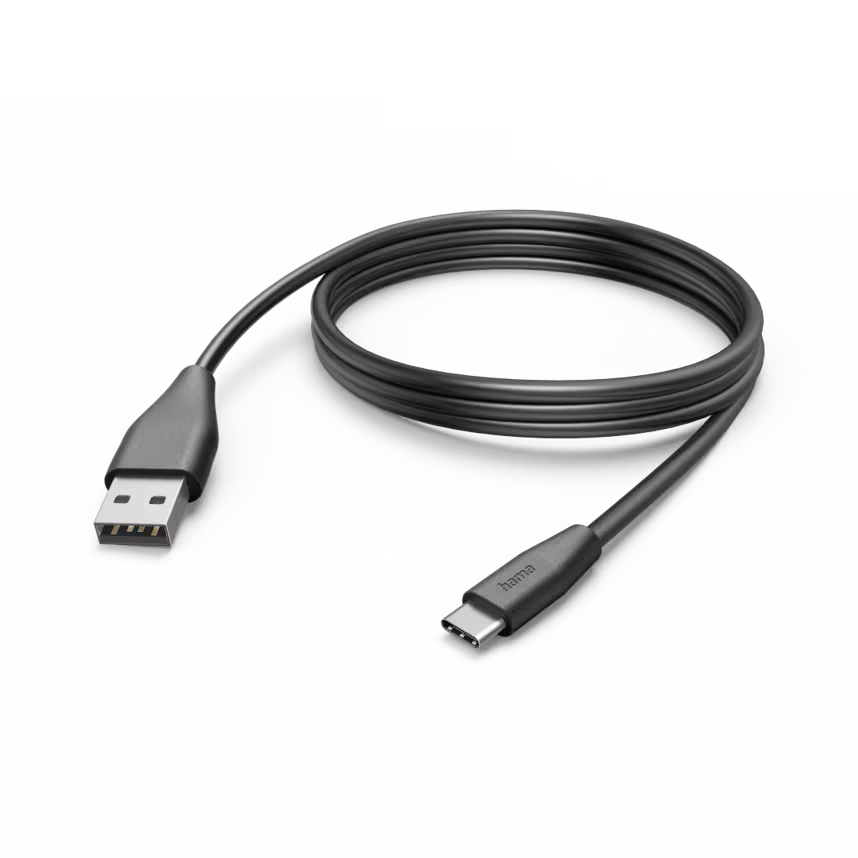Hama Ladekabel USB Type-C - USB-A 3m schwarz