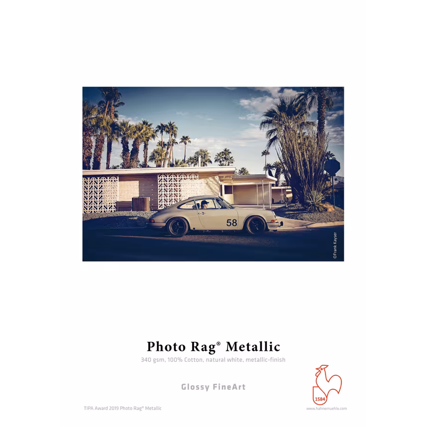 Hahnemühle Photo Ragmetallic 340gsm A3+ 25 Blatt 