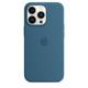 Apple iPhone 13 Pro Silikon Case mit MagSafe eisblau