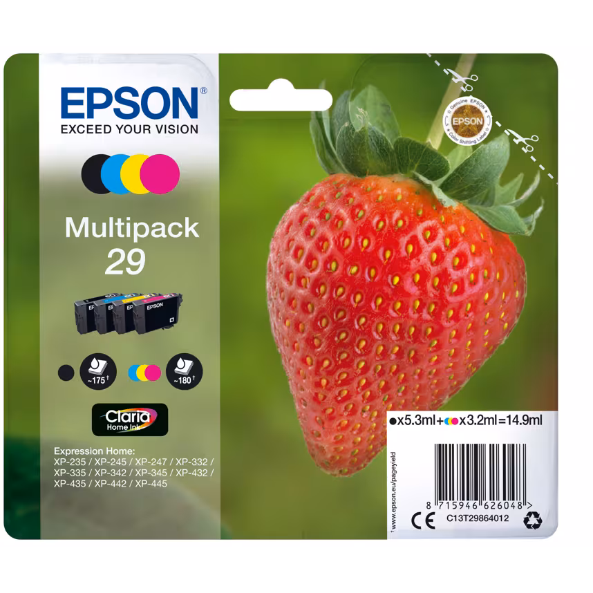 Epson 29 T2986 Tinte Multipack