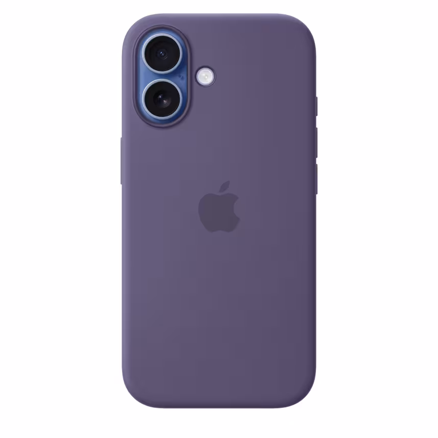 Apple iPhone 17 Silicone Case mit MagSafe Purple Fog