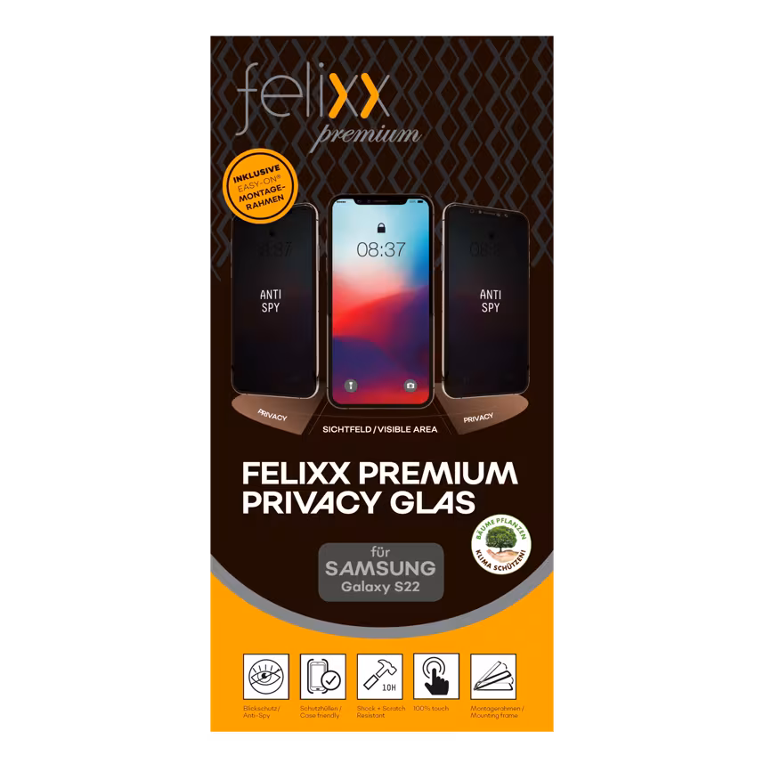 Felixx 3D Glas Full - Blickschutz Samsung Galaxy S22