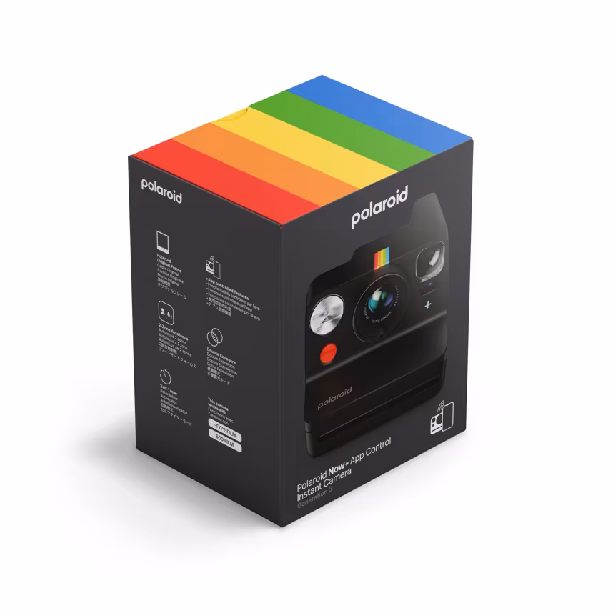 Polaroid Now Plus Gen. 3 schwarz