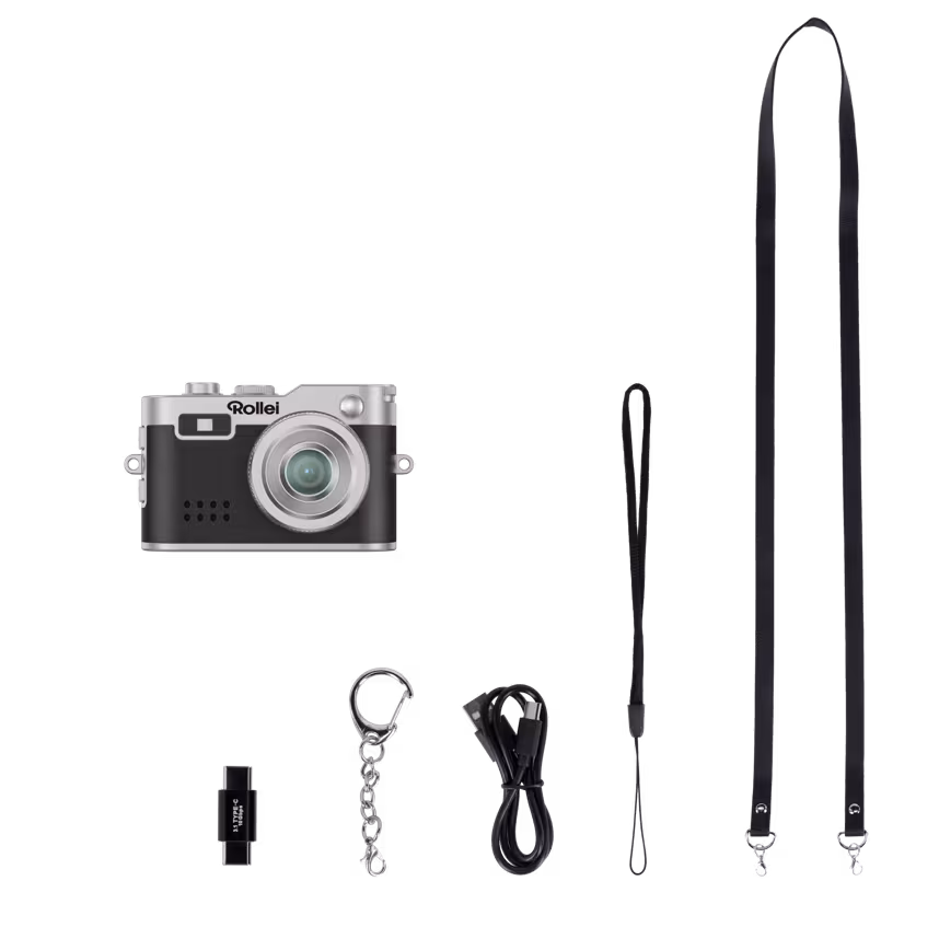 Rollei Mini Digitalkamera schwarz