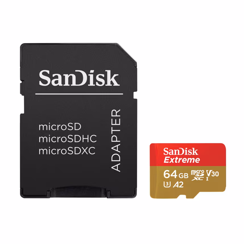 SanDisk Micro SD Extreme 64GB A2 170MB/s V30