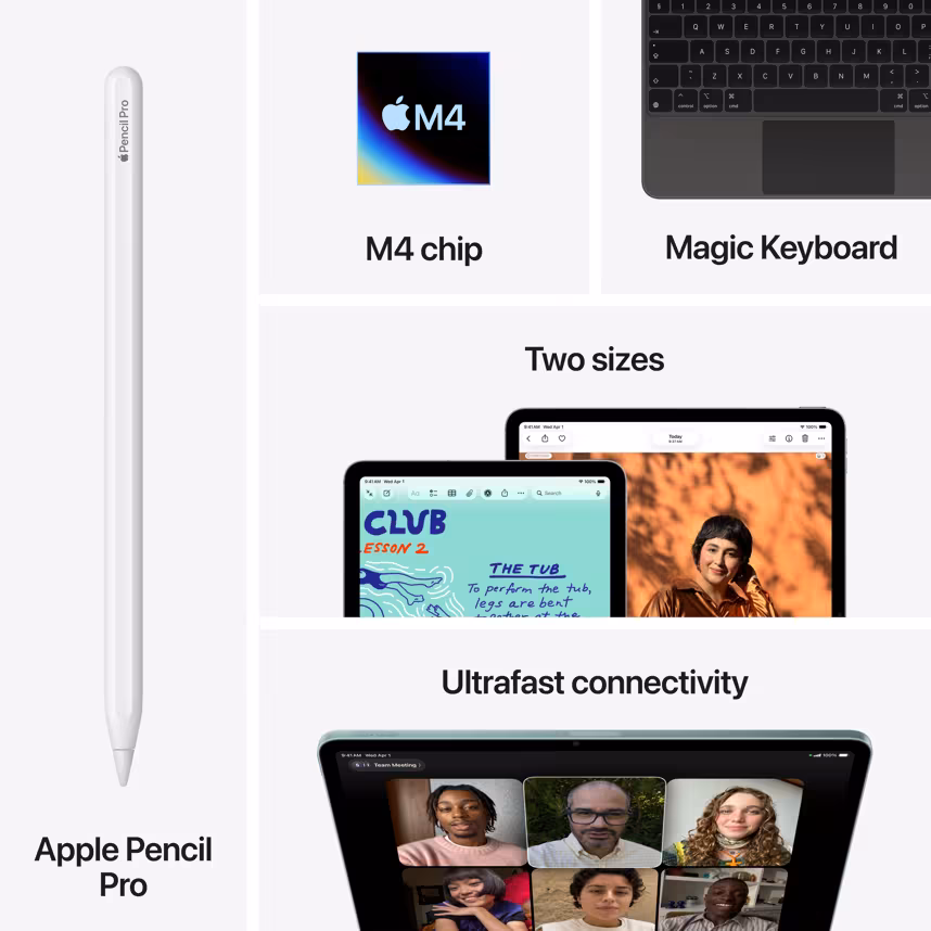 Apple iPad Air 13" LTE 128GB blau