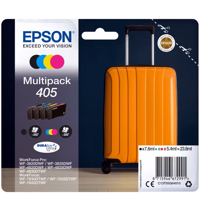 Epson 405 DuraBrite Ultra Tinte Multipack