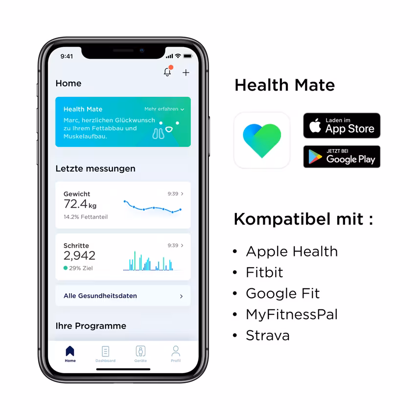 Withings Body Körperwaage schwarz