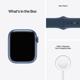 Apple Watch Series 7 GPS Alu blau 41mm abyssblau