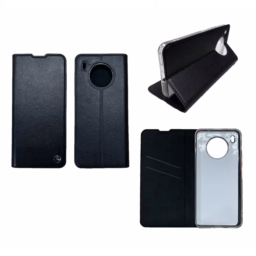 Axxtra Book Tasche Nappa Huawei Nova 8i schwarz