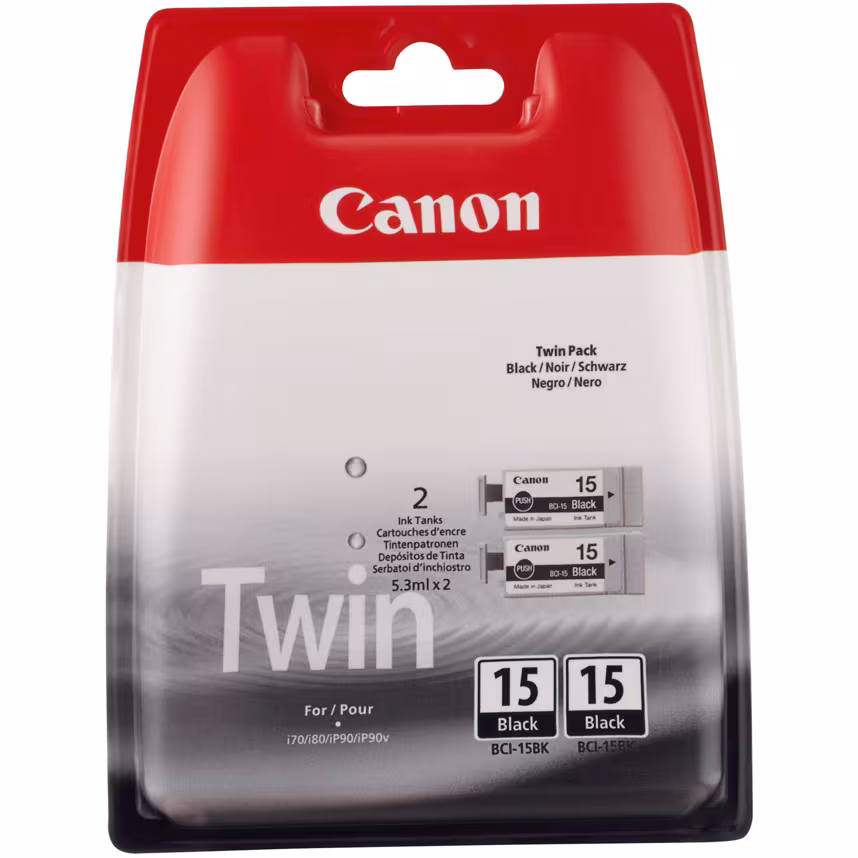 Canon BCI-15BK Tinte black