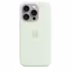 Apple iPhone 15 Plus Silikon Case mit MagSafe grün