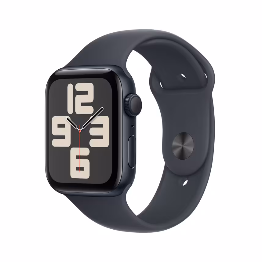 Apple Watch SE GPS 44mm midnight Alu Case + Band M/L